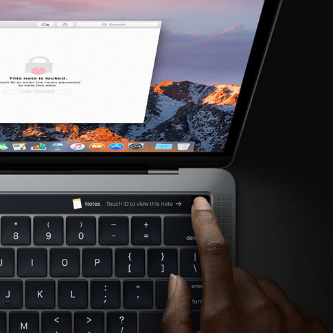 Touch Bar Touch ID