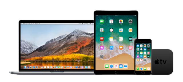 macOS High Sierra, tvOS en iOS 11