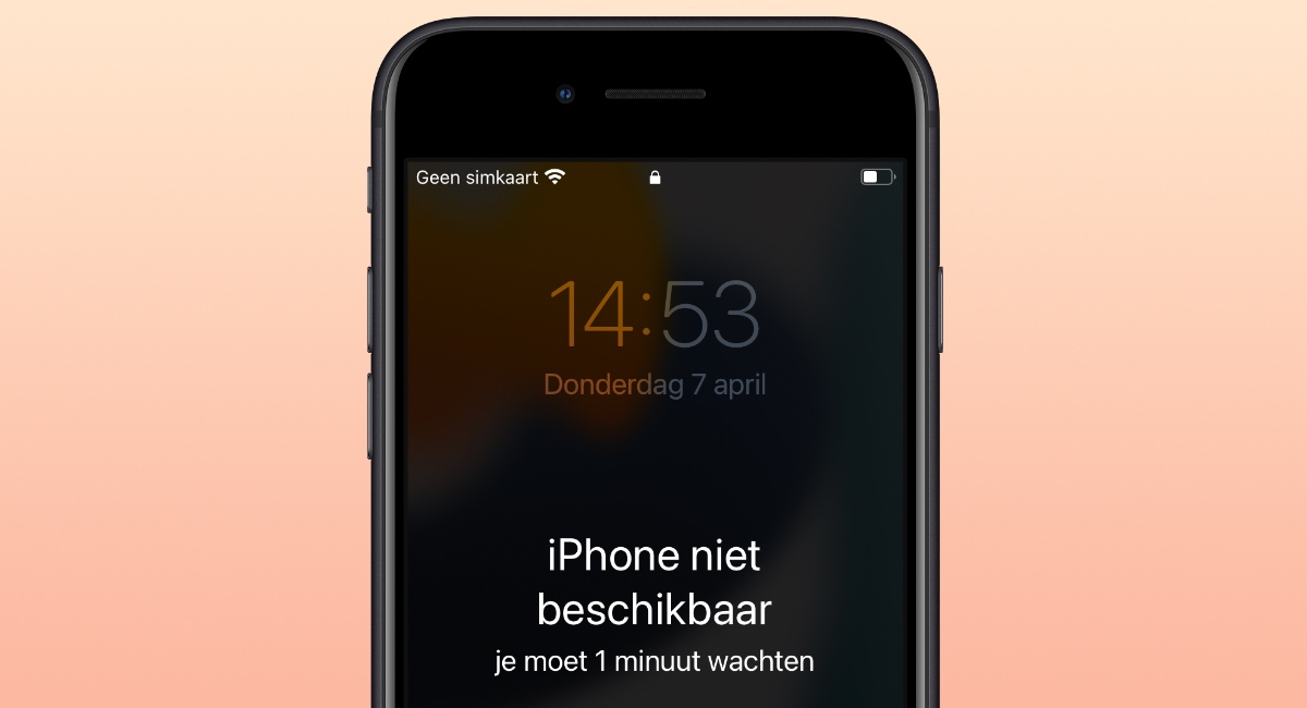 iTip: iPhone geblokkeerd na foute code? Zo lang duurt het! - iCreate