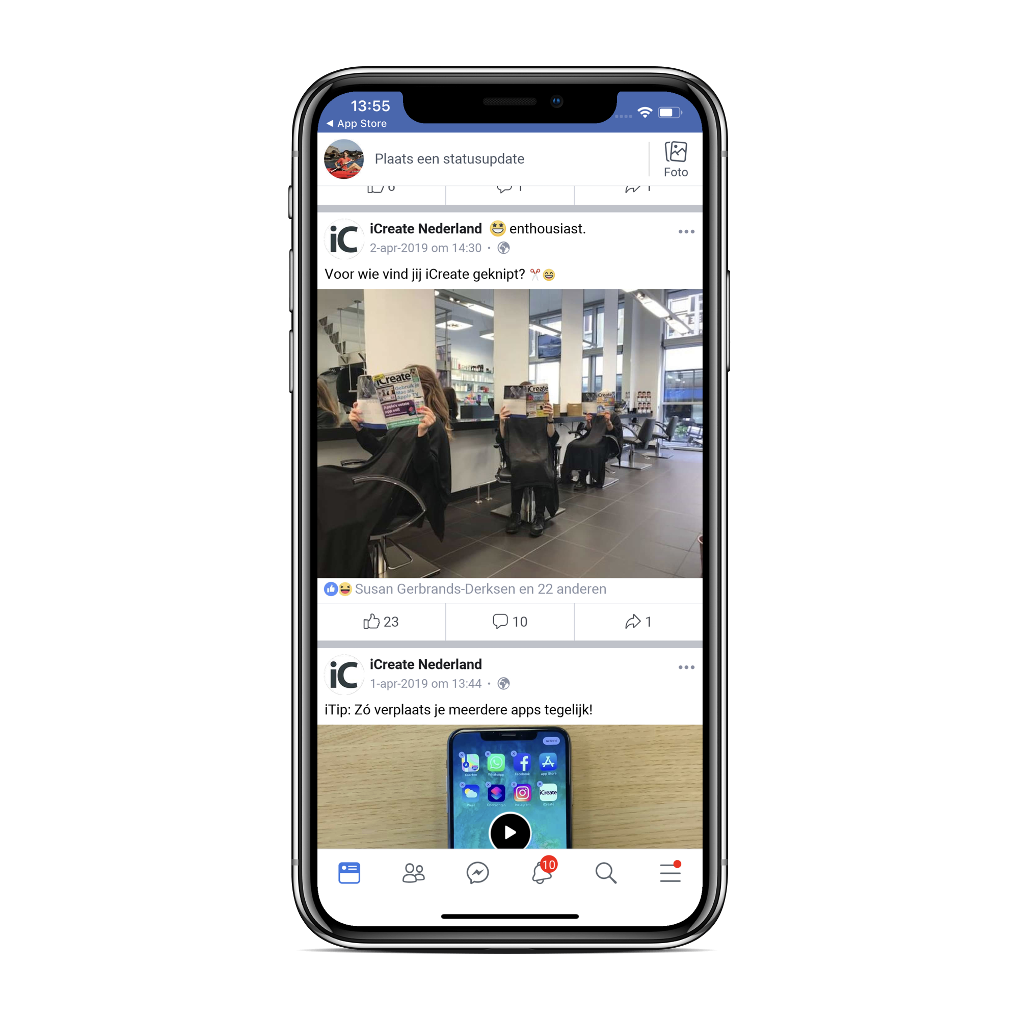 Facebook Lite is er nu ook voor de iPhone (en je accu zal  
