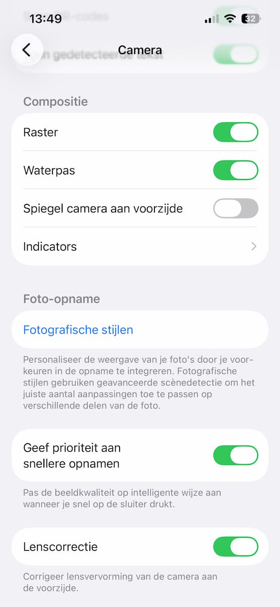 Instructiefoto: Maak foto's echt recht van boven
