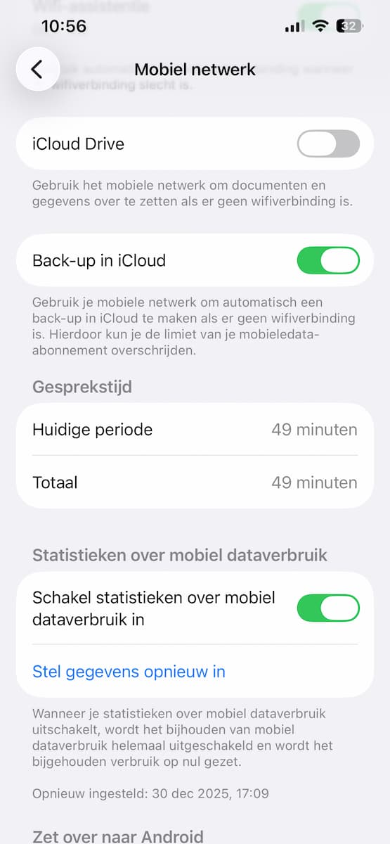 Instructiefoto: iCloud Drive