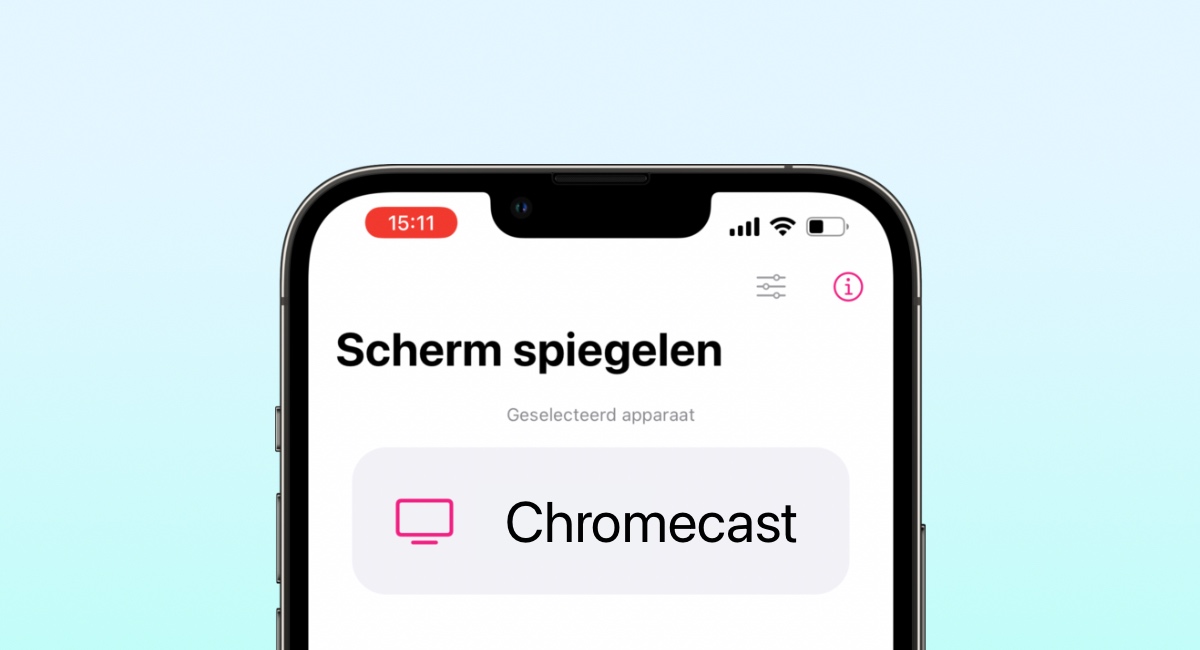 Met deze iPhone-app stream je álles naar de Chromecast - iCreate