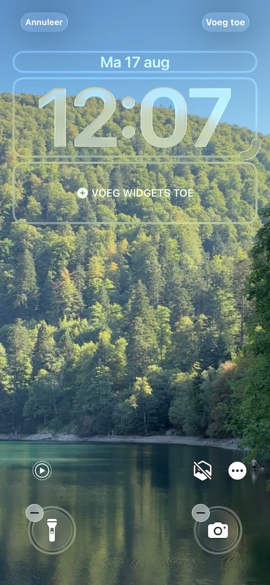Instructiefoto: Gebruik als achtergrond
