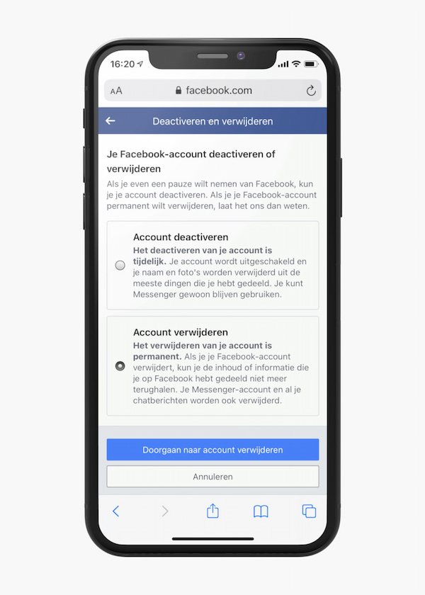 Facebook account verwijderen in 2023 zo wis je het definitief iCreate