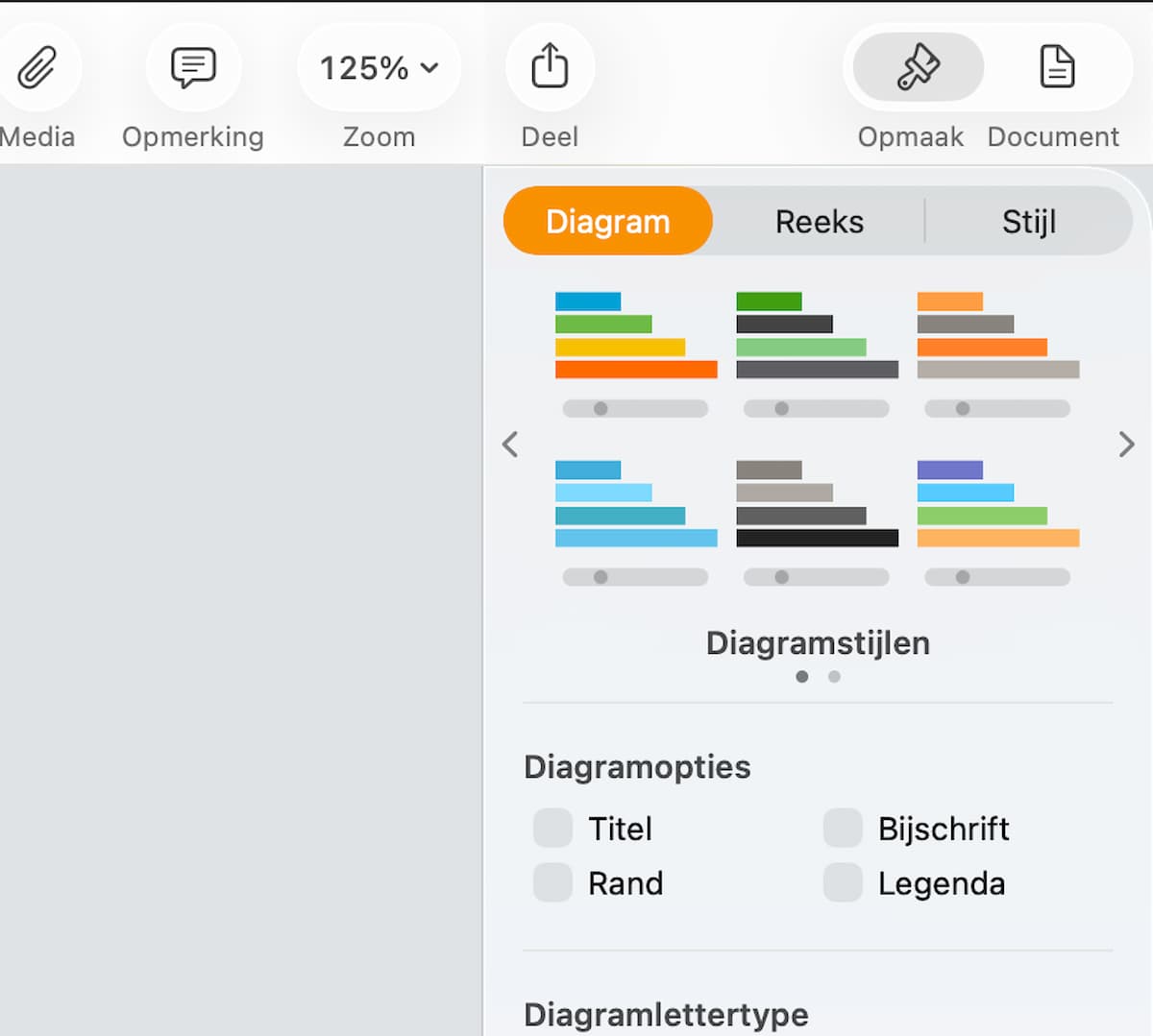 Instructiefoto: Kies een stijl