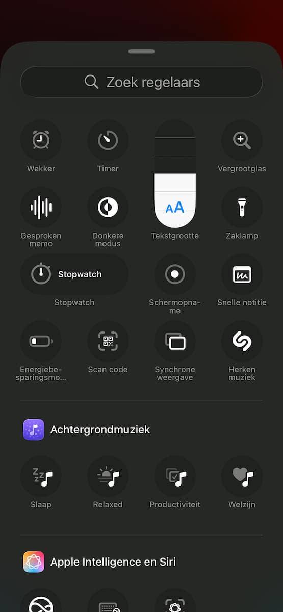 Instructiefoto: Regelaar toevoegen