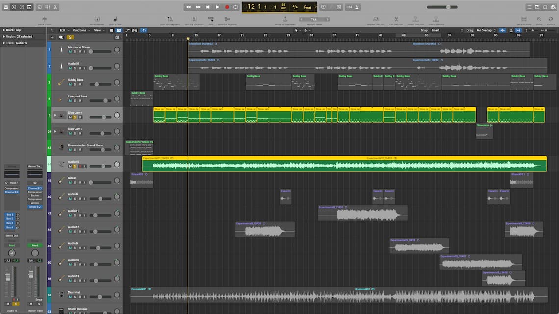 Maak slim gebruik van Solo en Mute in Logic Pro - iCreate