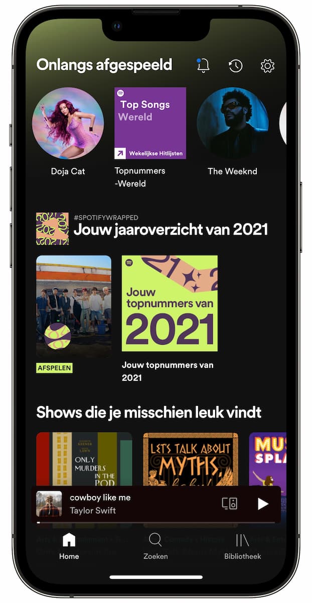 Spotify Wrapped 2021 is uit - hier vind je je overzicht! - iCreate