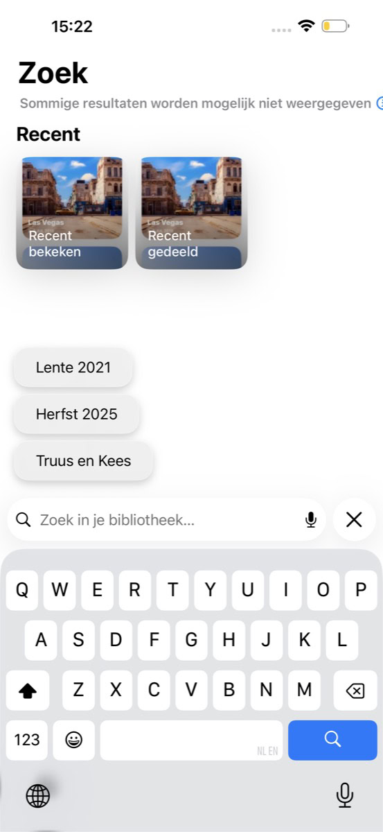 Instructiefoto: Zoek specifiek