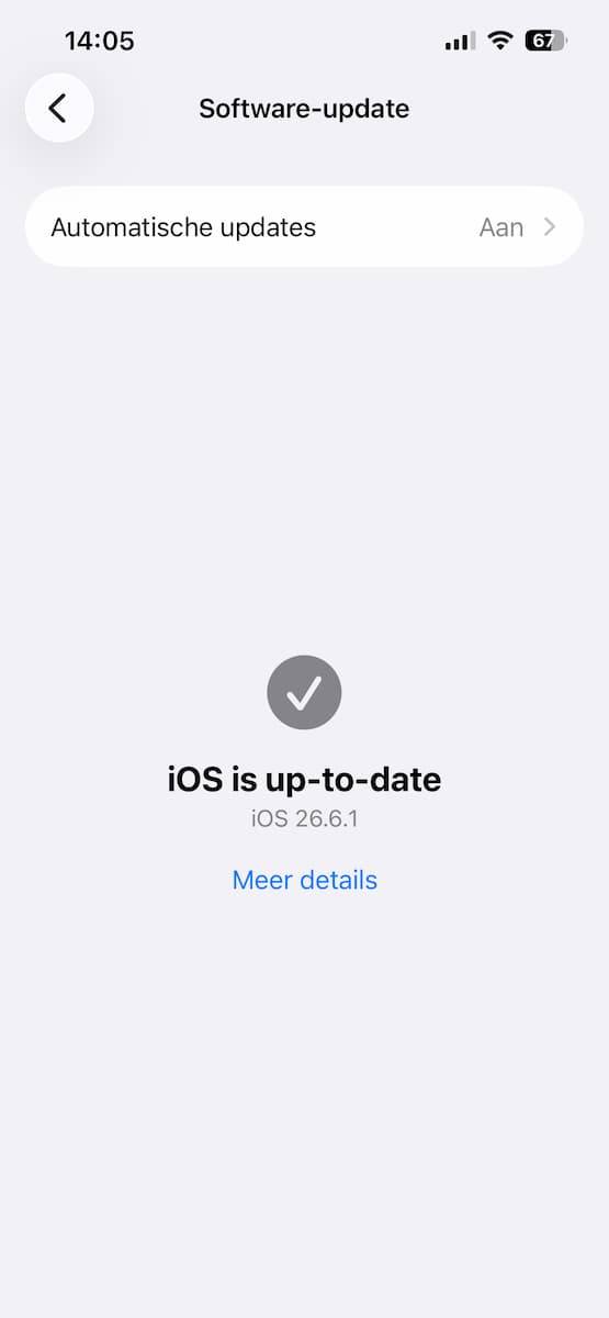 Instructiefoto: 'Apple vertraagt je iPhone met iOS-updates'