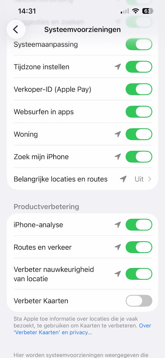 Instructiefoto: Apps die willen weten waar je uithangt…