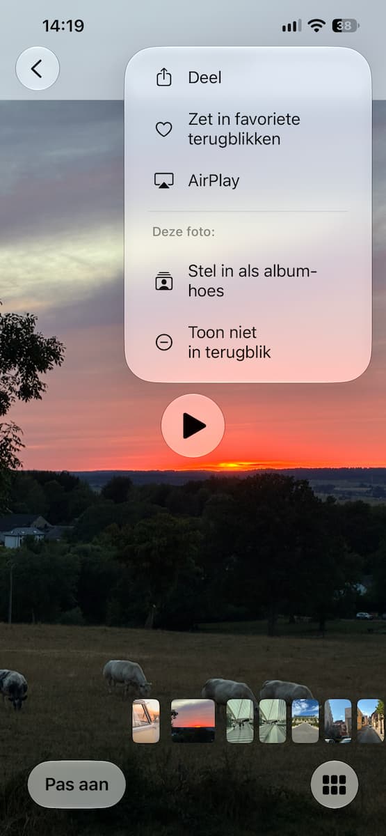 Instructiefoto: Verander de hoofdfoto