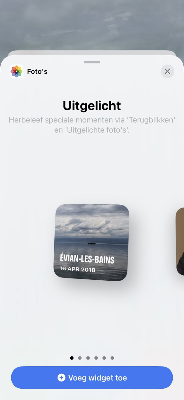 Instructiefoto: Kiezen maar