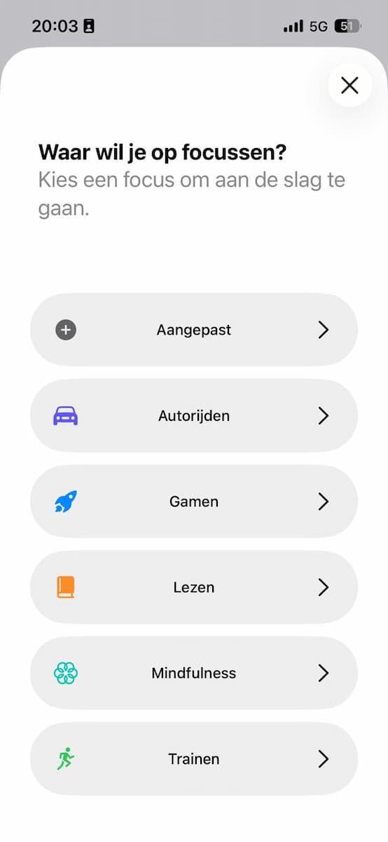 Instructiefoto: Gas Geven