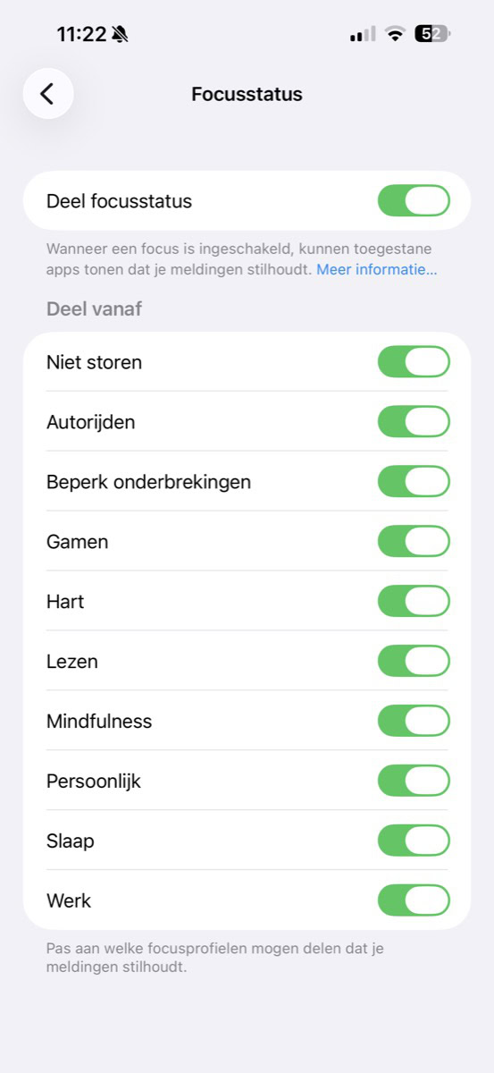 Instructiefoto: Deel je focus