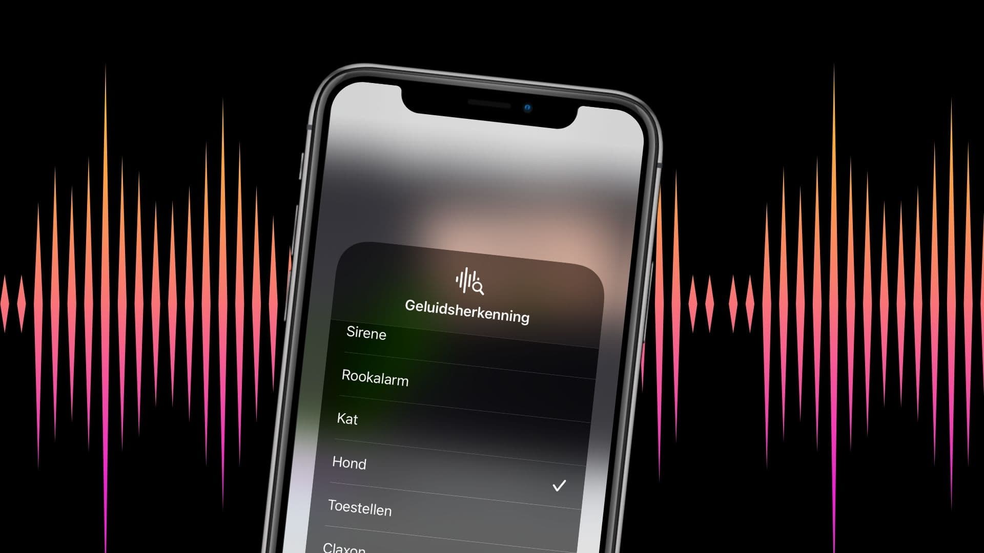 Geluidsherkenning zo waarschuwt je iPhone je bij geluiden