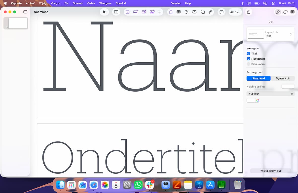 Instructiefoto: Zoom in op je slides