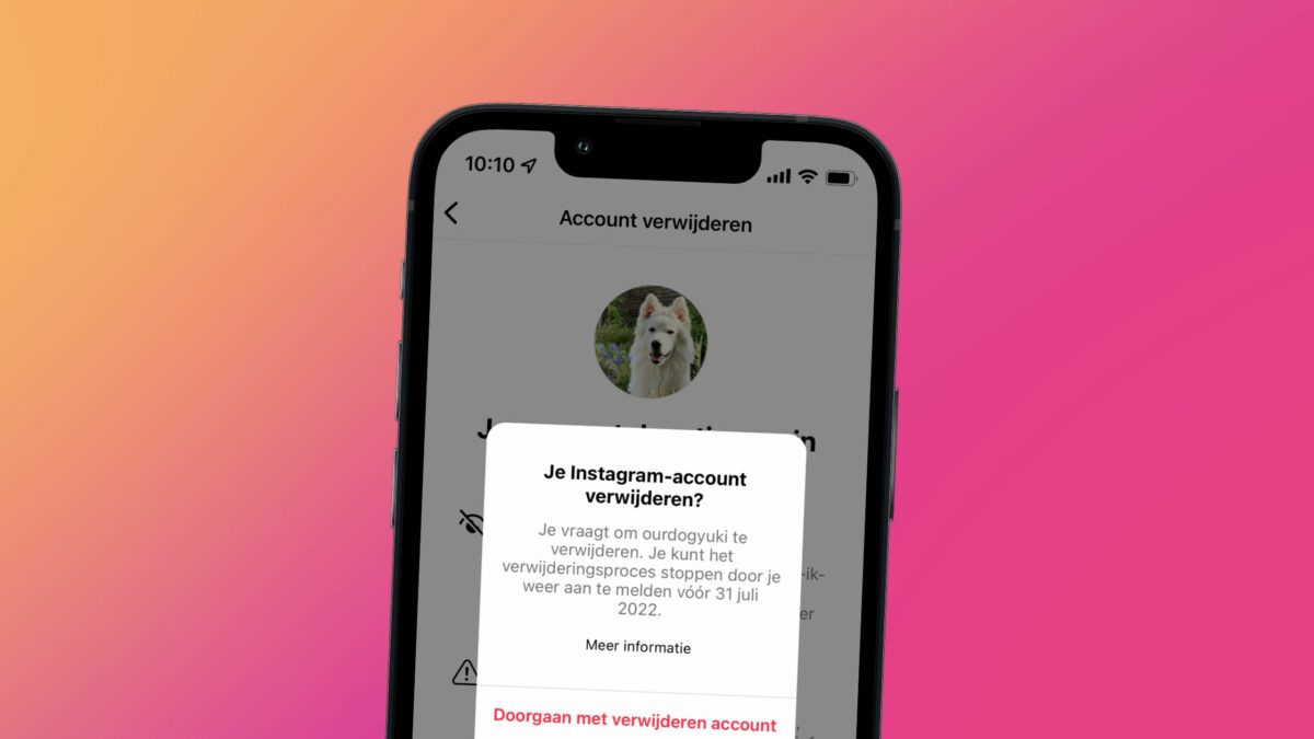 Je Instagram account verwijderen is nu veel eenvoudiger zo werkt het