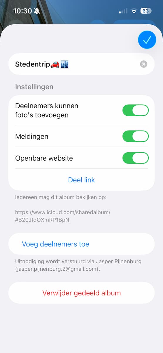 Instructiefoto: Website