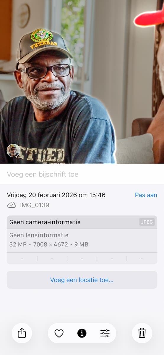 Instructiefoto: Foto's toevoegen