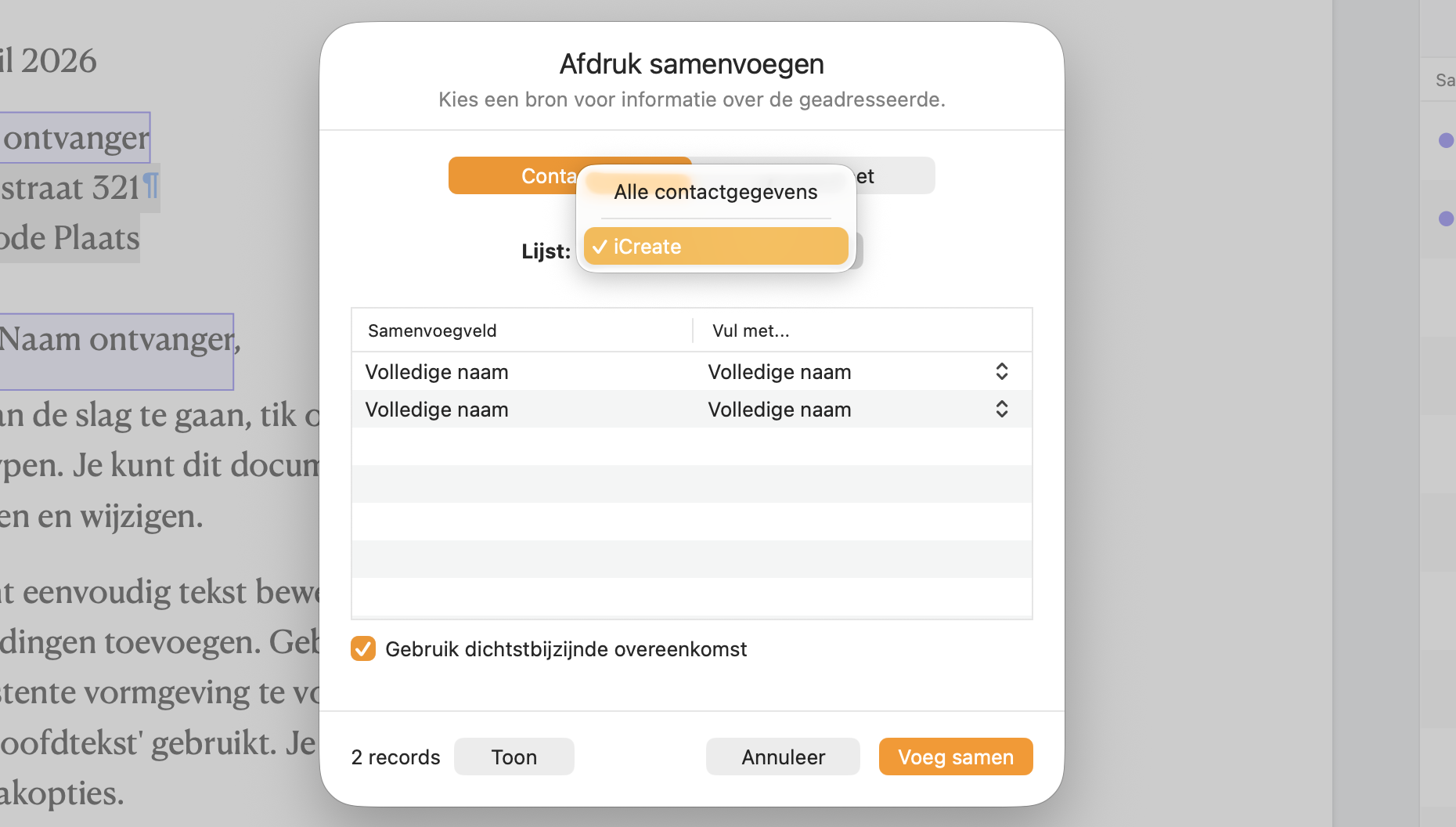 Instructiefoto: Groeperen