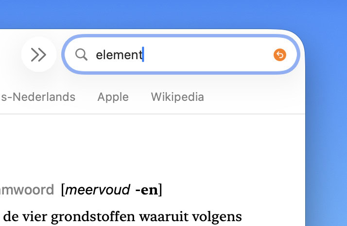 Instructiefoto: Zegt me niets