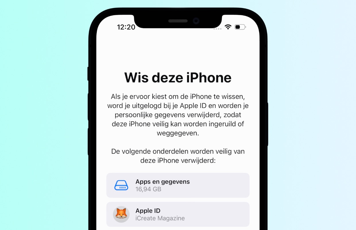 iPhone terug naar fabrieksinstellingen: iPhone leegmaken in 3 stappen