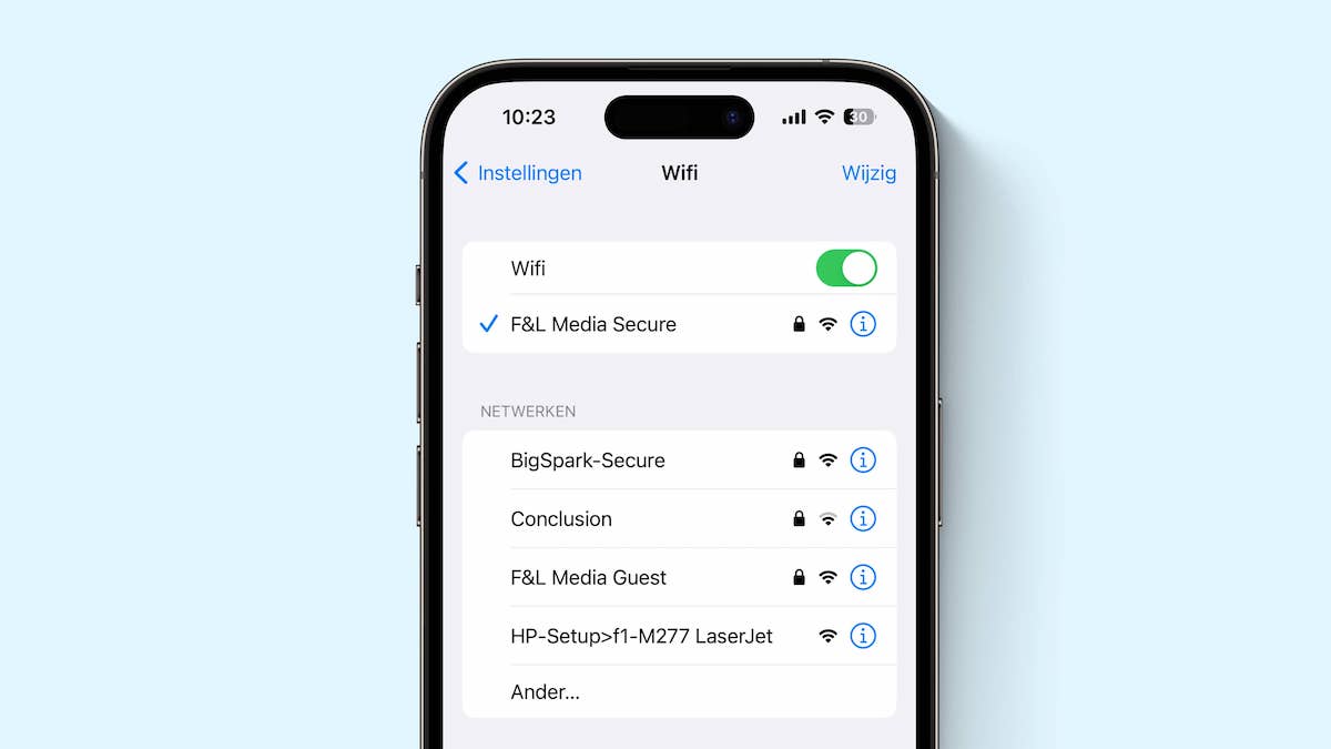 Wifi instellen op je iPhone zo doe je dat