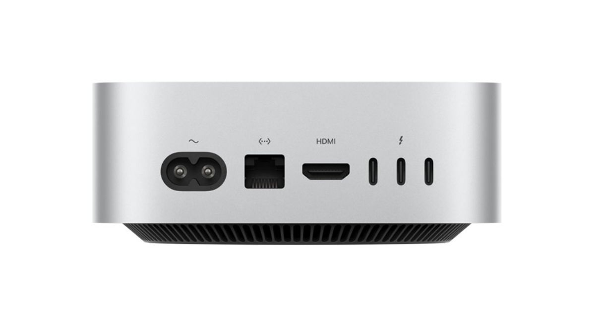 Mac mini 2026 aansluitingne