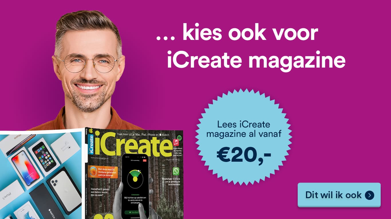 iCreate actie zomer