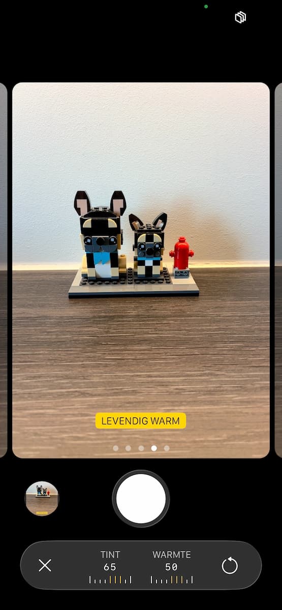 Instructiefoto: Even resetten