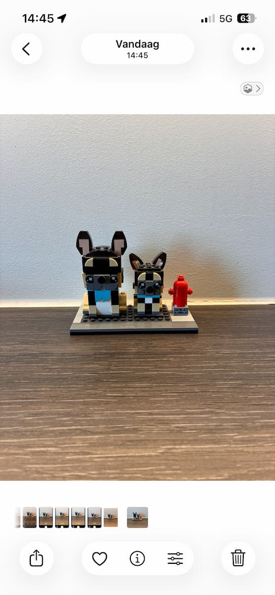 Instructiefoto: Resultaat checken