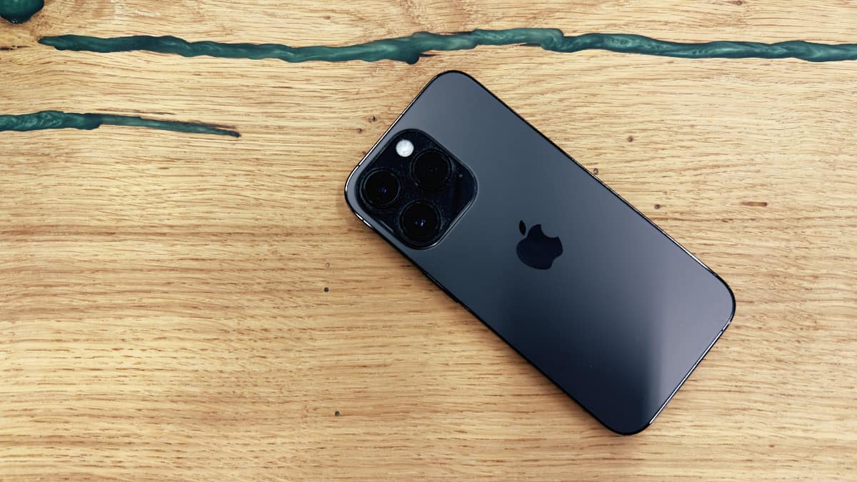 iPhone scherm omlaag