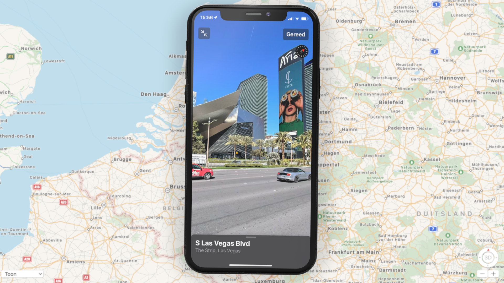 Apple kaarten rondkijken