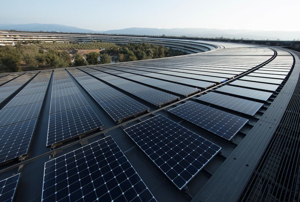 Apple Park Zonnepanelen