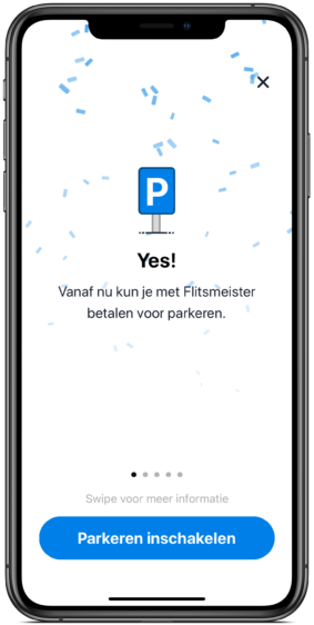 Flitsmeister betaald parkeren