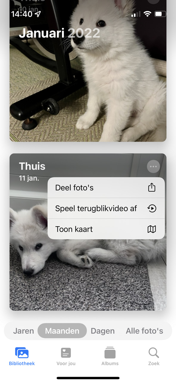 Instructiefoto: Kies je moment