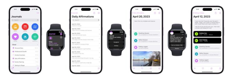 Journaling app Apple