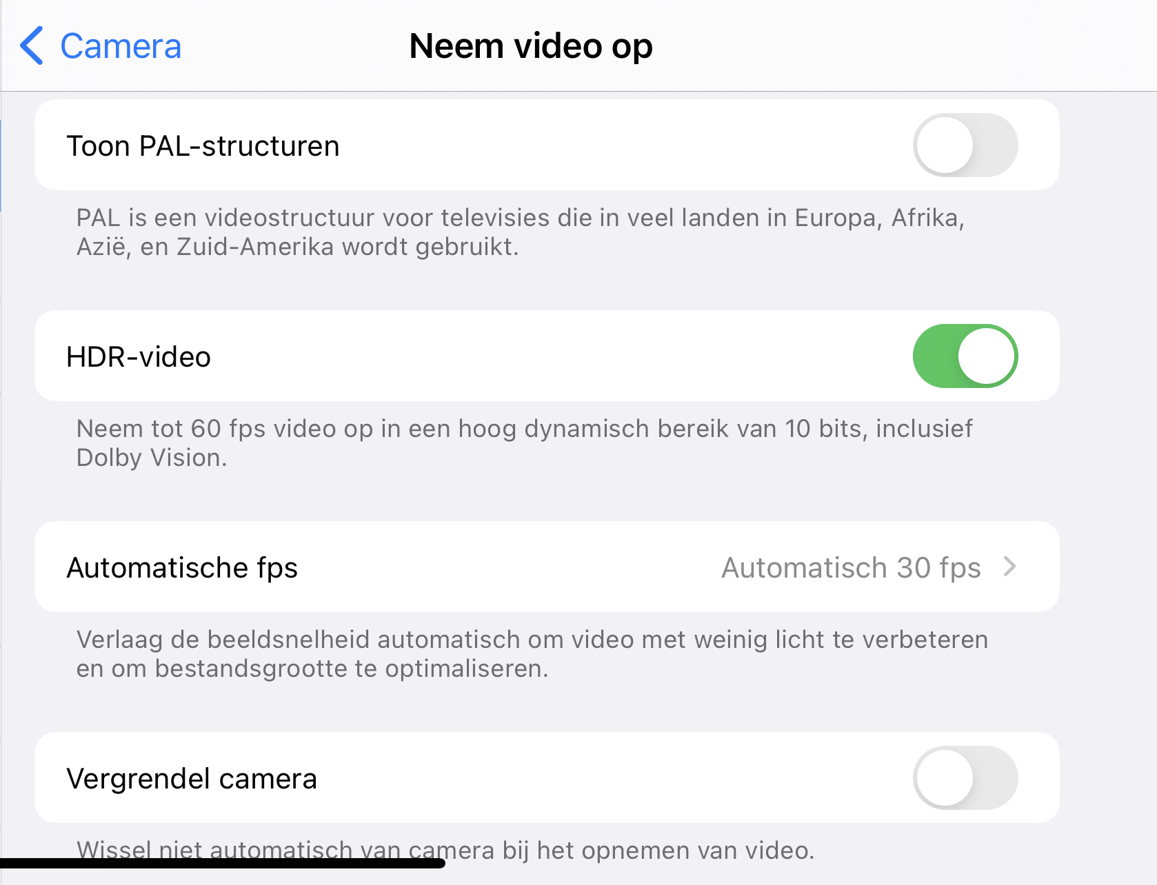 Instructiefoto: Activeer HDR
