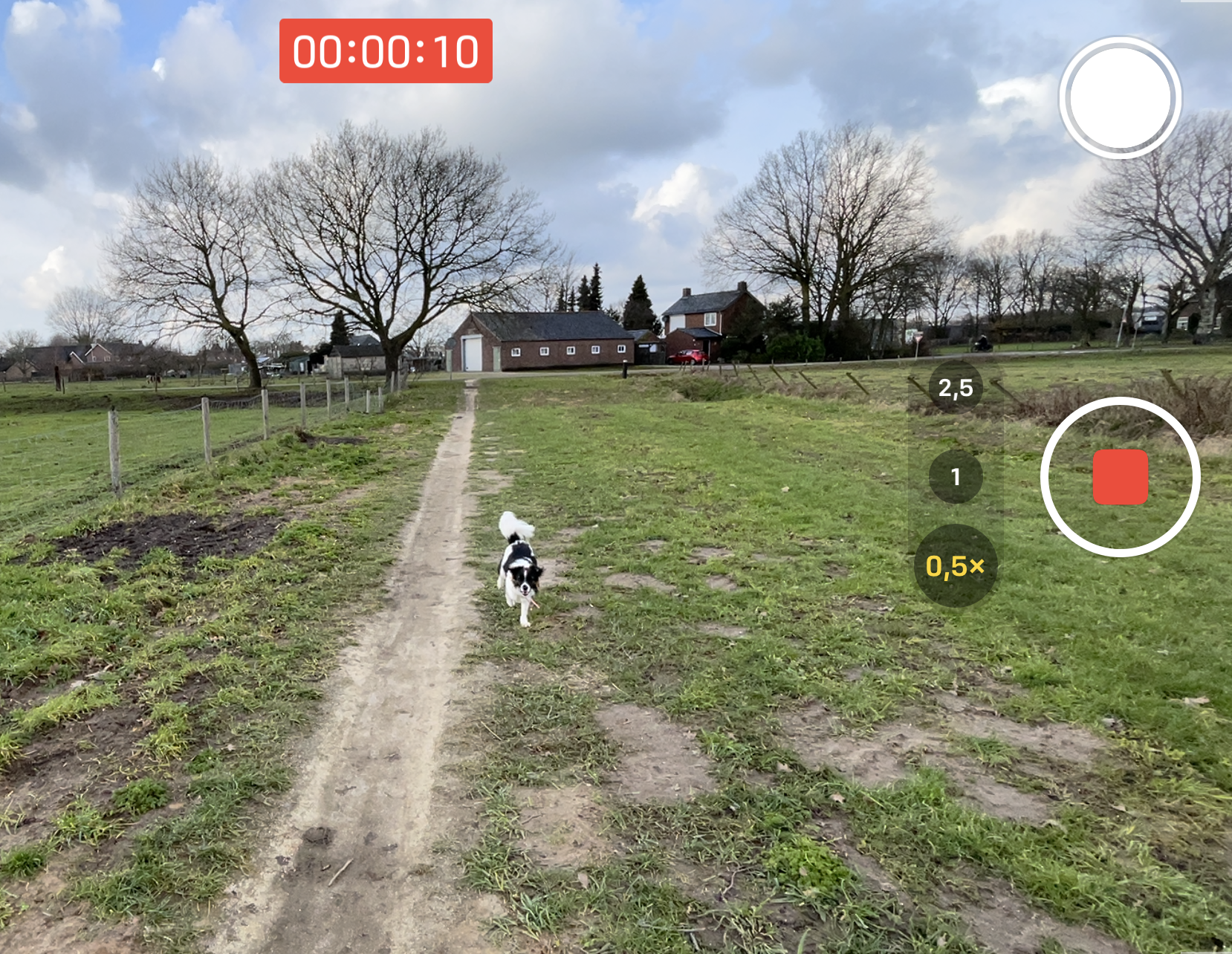 Instructiefoto: Opnemen