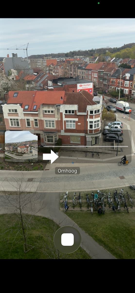 Instructiefoto: Correcties