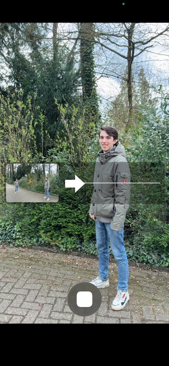 Instructiefoto: Kloon een persoon