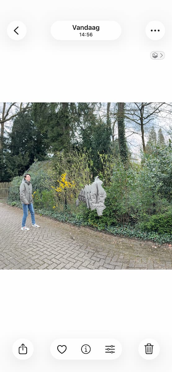 Instructiefoto: Voorkom beweging