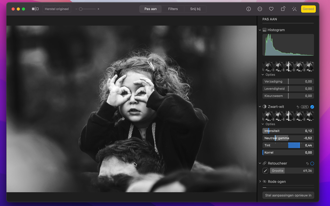 Instructiefoto: Meer definitie