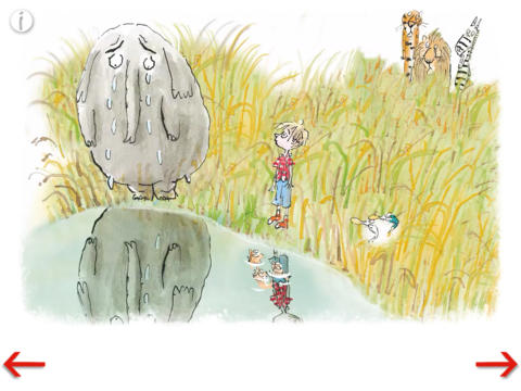 De gelukkige olifant