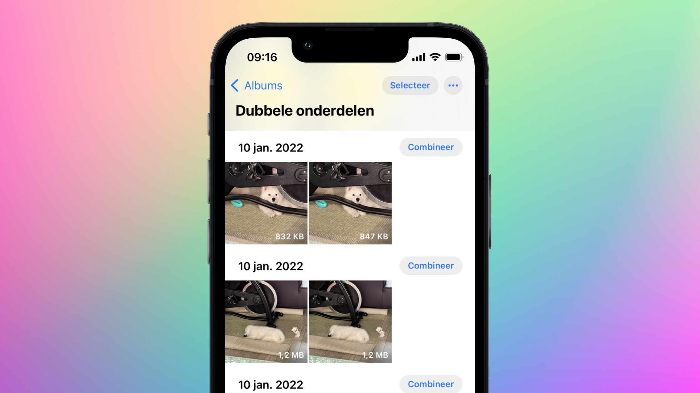 Dubbele onderdelen foto's