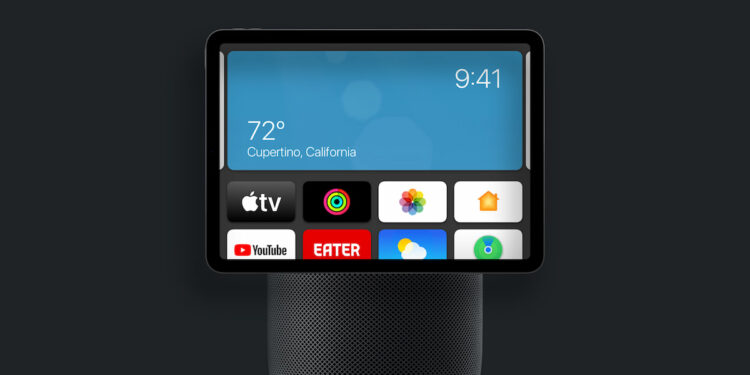 HomePod met iPad concept