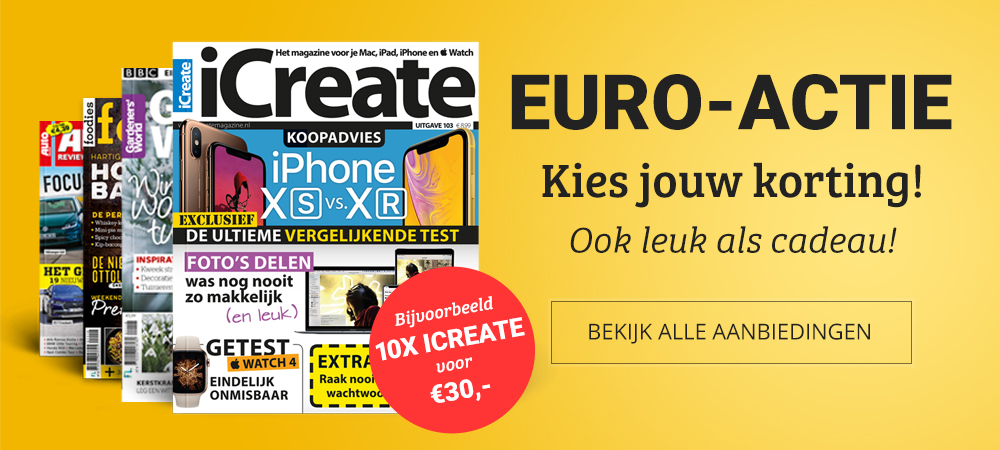 iCreate Euro-actie