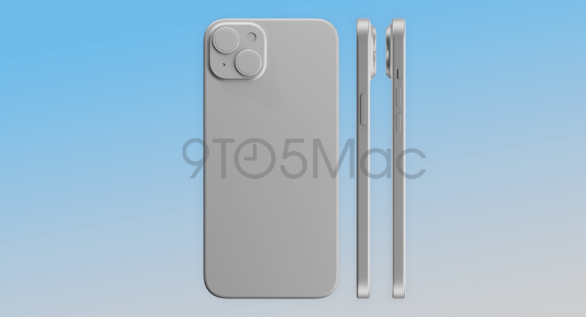 iPhone 15 Plus renders